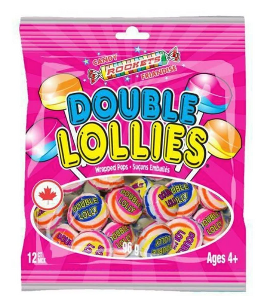 Rockets Double Lollies – Candy Floss Land