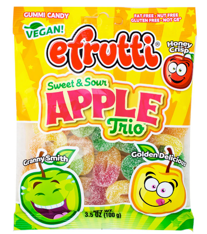 Efrutti Sweet & Sour Apple Trio