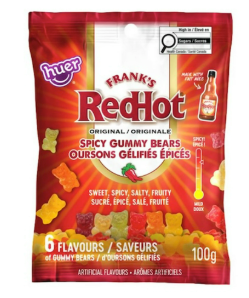 FRANK'S Red Hot original Spicy Gummy Bears