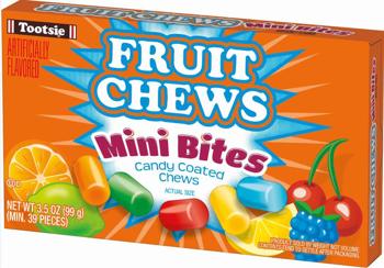 Fruit Chews Mini Bites Theatre Box