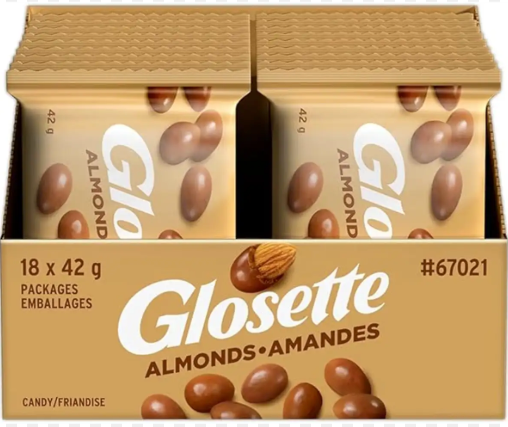 Glosette Almonds 42g