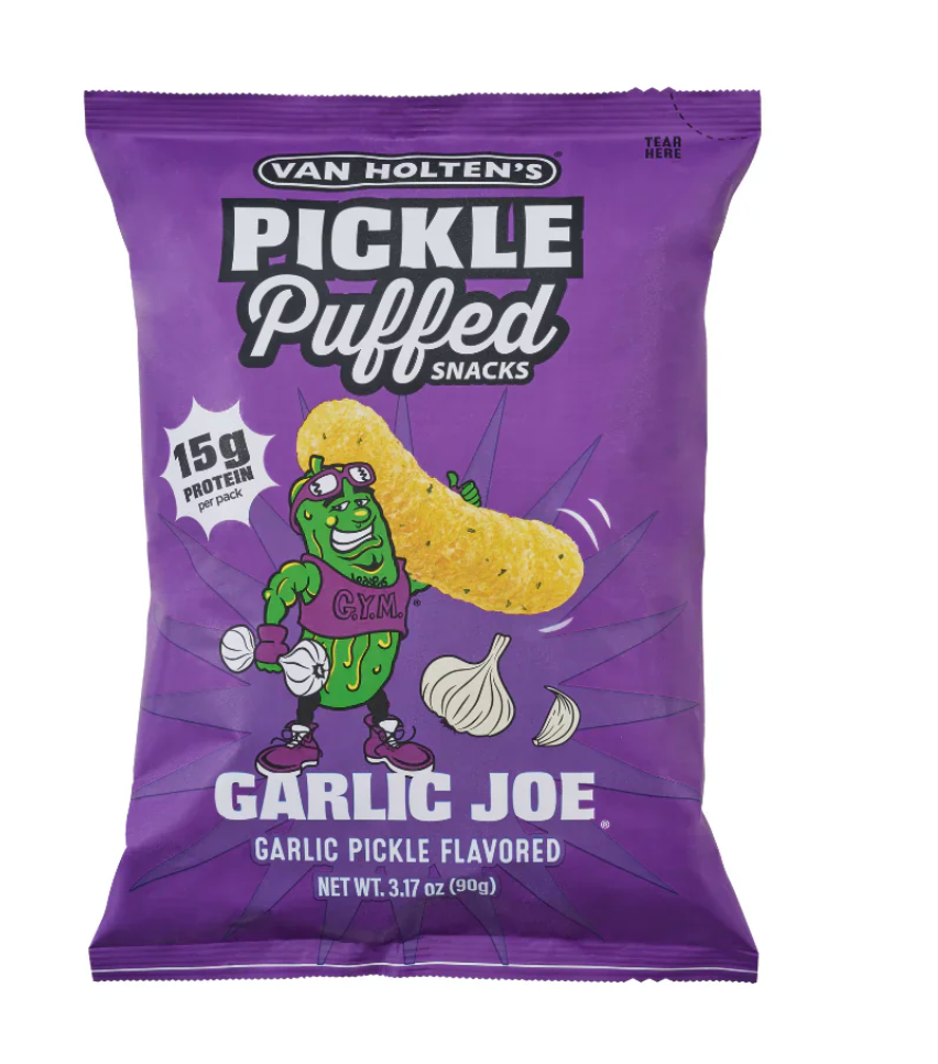Volten's Pickle Puffed Snacks