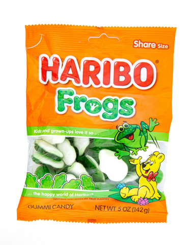 HARIBO Frogs Peg Bag
