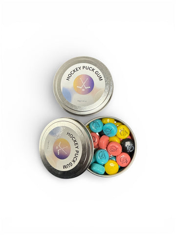 Hockey Puck Gum Tin