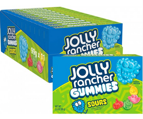 Jolly Rancher Gummies SOUR Theatre Box
