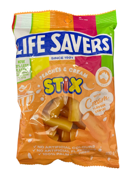 Life Savers Peaches & Cream Stix