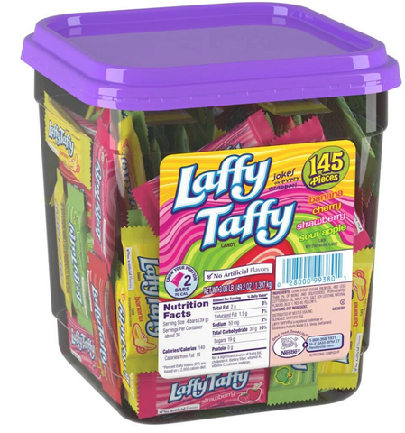 Laffy Taffy Candy Tubs - Assorted