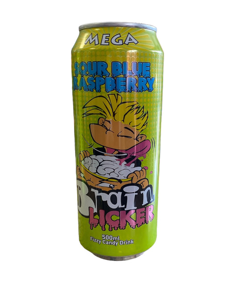 MEGA Sour Brain Licker Fizzy Candy Drink