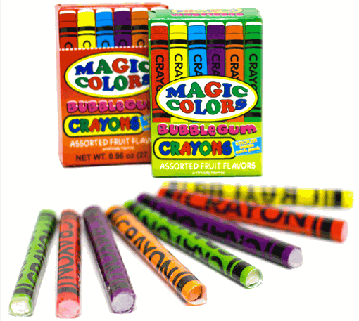 Candy Magic Color Magic Colors Bubblegum Crayons – Candy Floss Land