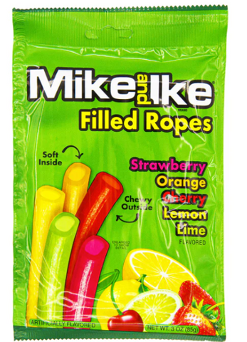 MIKE AND IKE Filled Ropes