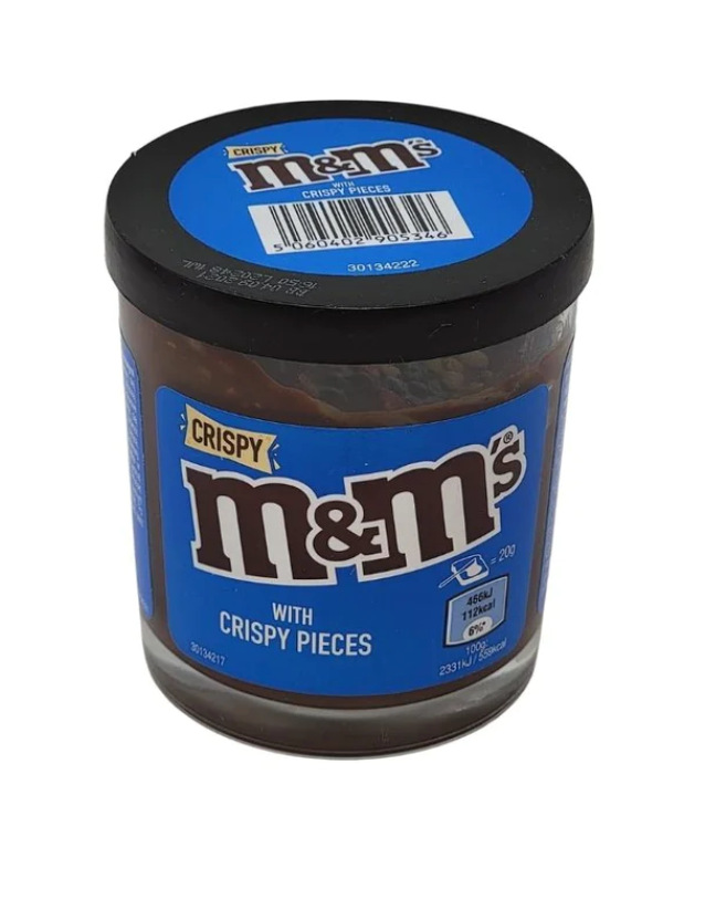 M&M'S Crispy Pieces Spread 100g ( BEST BEFORE 12/10/2023)