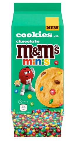 M&M's Cookies with Chocolate Mini's