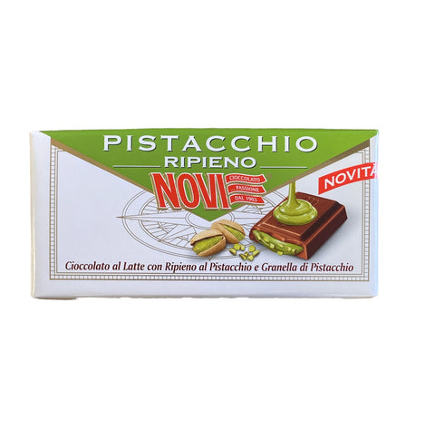 NOVI Pistacchio Filled Chocolate Bar