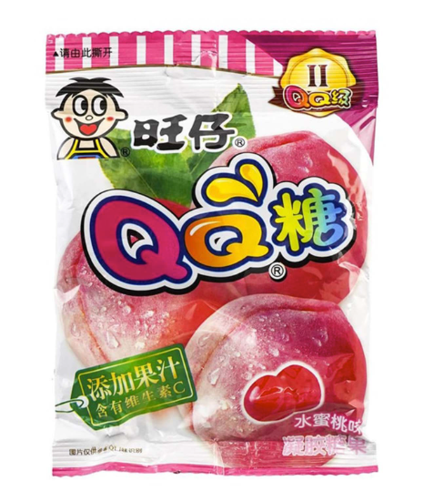 Want-Want QQ Gummy - Peach