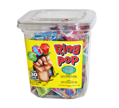 Ring Pops - 30 count Tub