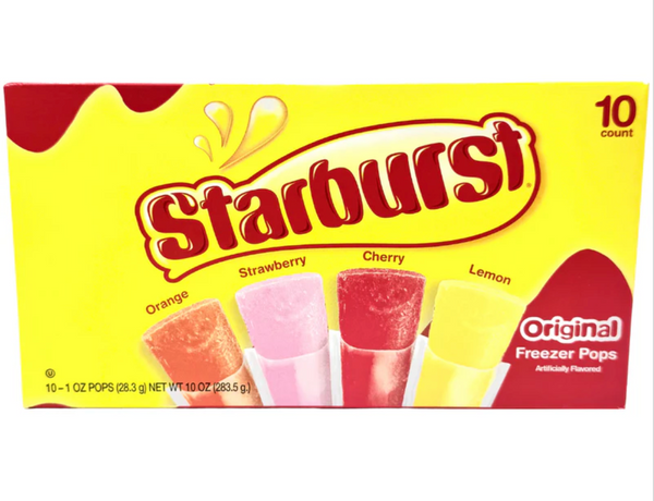 Starburst Freeze Pops