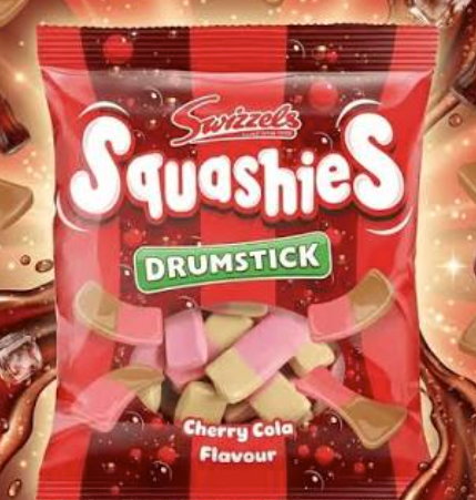 Swizzels Squashies Drumsticks Cherry Cola