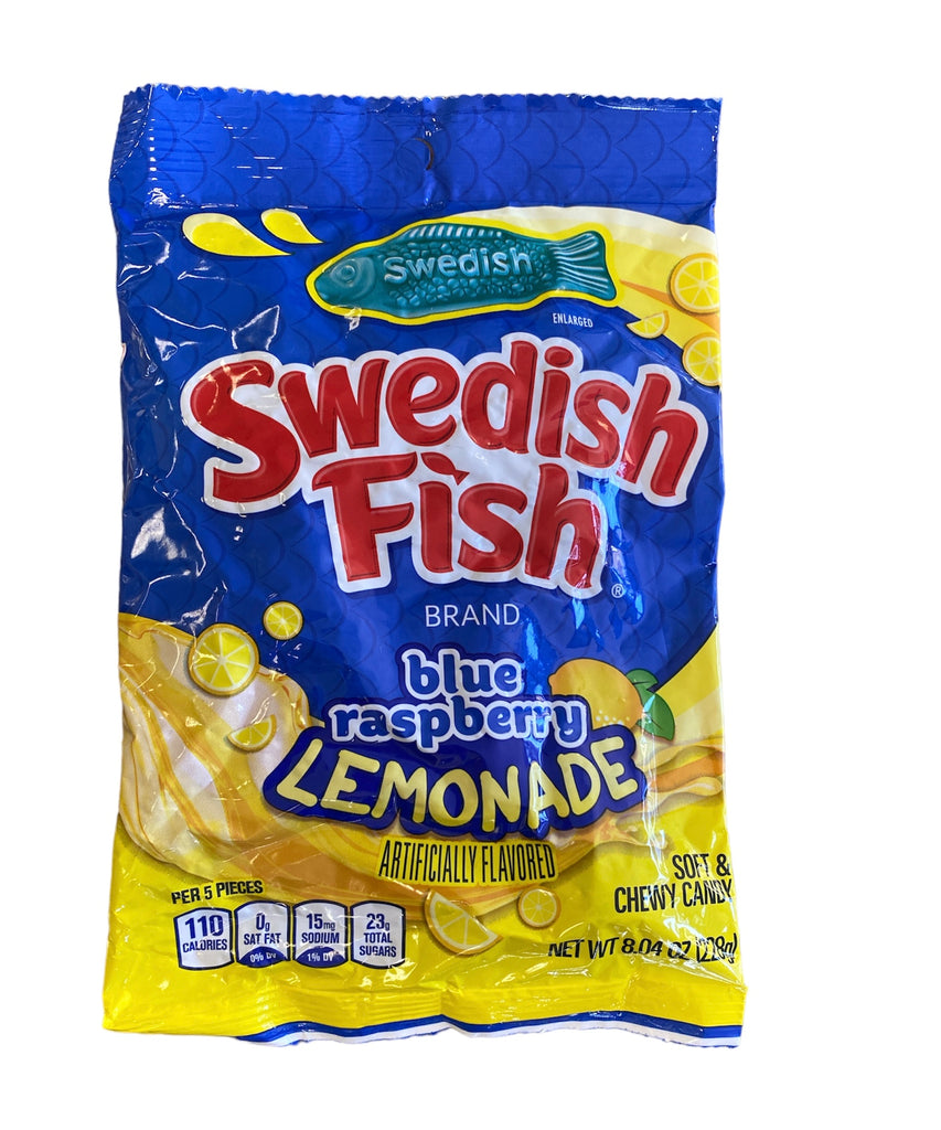 Swedish Fish Blue Raspberry Lemonade – Candy Floss Land