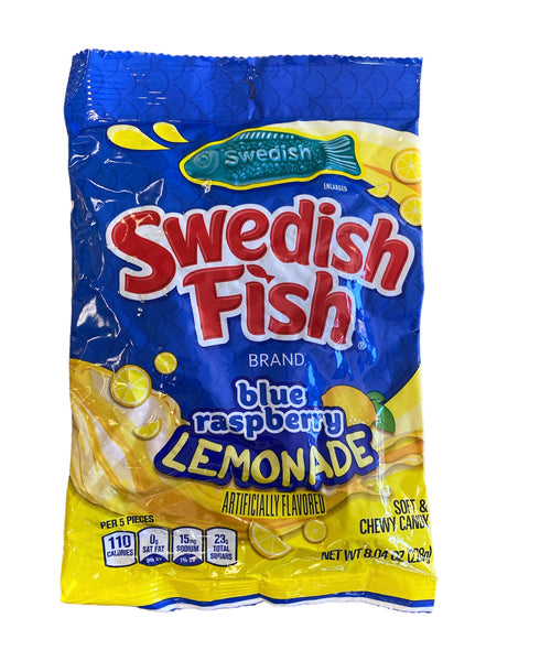 Swedish Fish Blue Raspberry Lemonade – Candy Floss Land