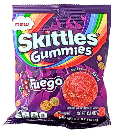 Skittles Gummies Fuego