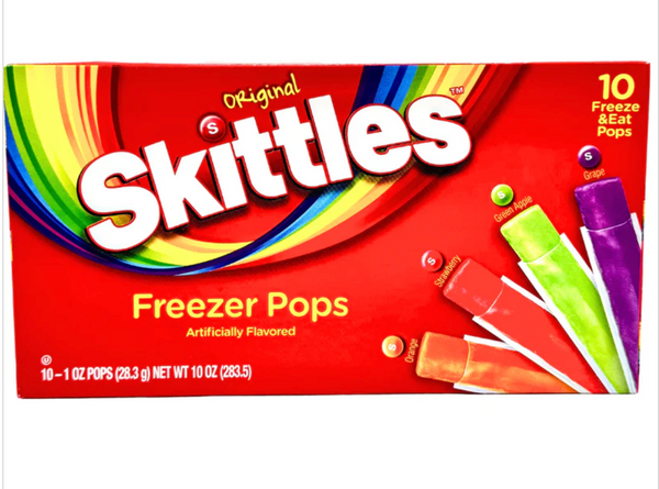 Skittles Freeze Pops