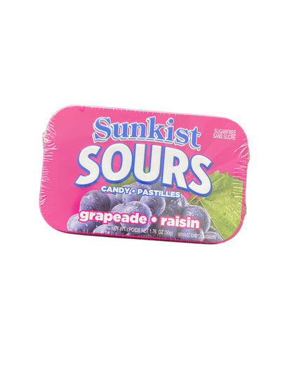 SUNKIST Sours Candy Tins