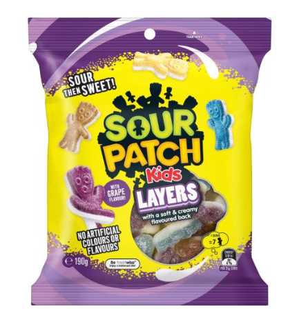 Sour Patch Kids Layers -  Australia