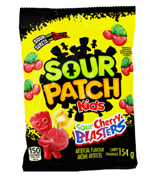 Sour Patch Kids Sour Cherry Blasters