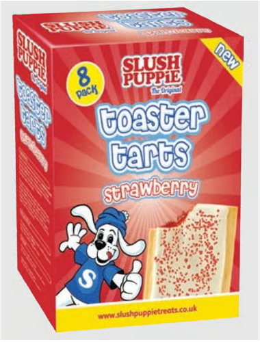 Slush Puppie Toaster Tarts - Strawberry Frosted