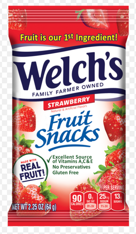 Welch's Fruit Snacks Strawberry