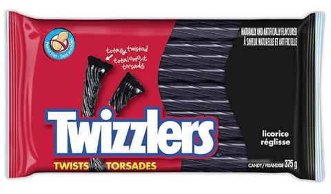 Twizzlers Black Licorice Twists