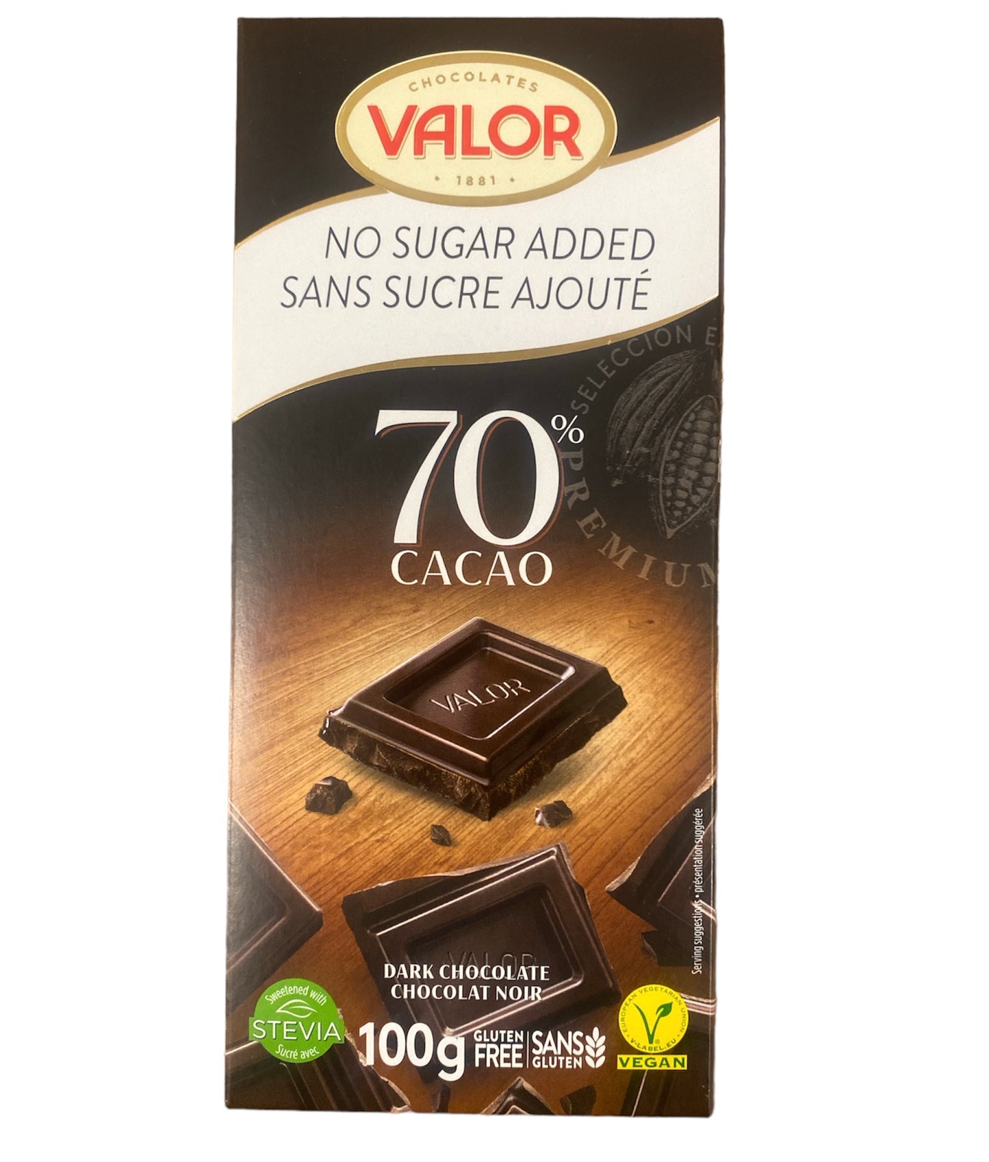 VALOR Sugar Free Chocolates