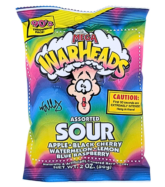 Warheads Extreme Assorted Sour Hard Candy