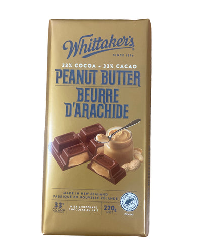 Whittakers Peanut Butter Bar