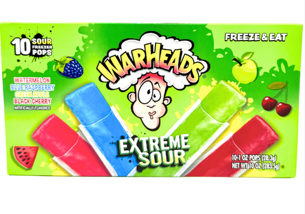 Warheads Freezer Pops
