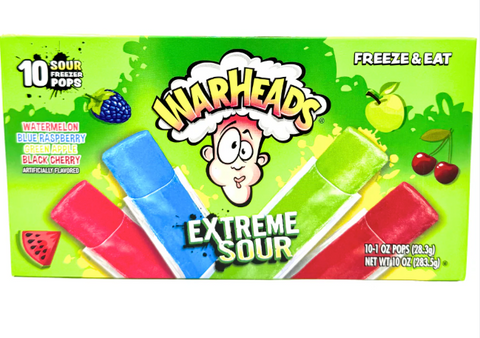 Warheads Freezer Pops