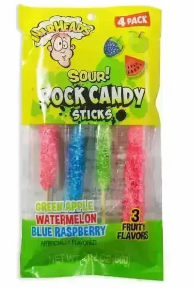 Warheads Sour Rock Candy Sticks