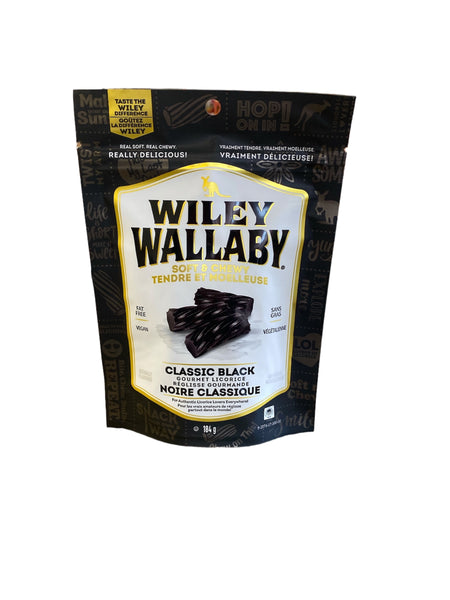 WILEY WALLABY Black Licorice