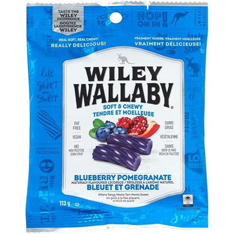 WILEY WALLABY Blueberry Pomegranate - Peg Bag