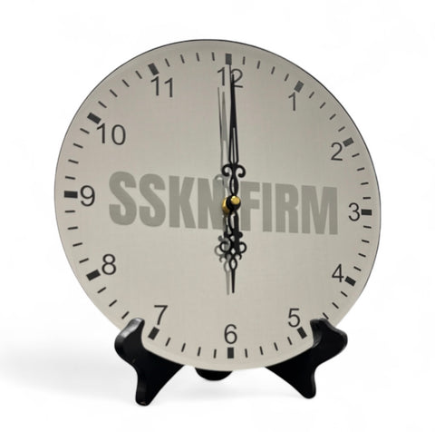 Wall Mirror Clock - Customized