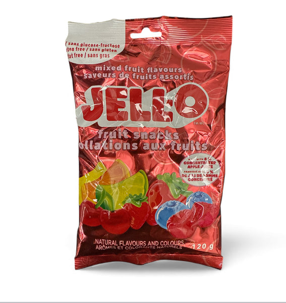 Jell-O Gummy Fruit Snacks