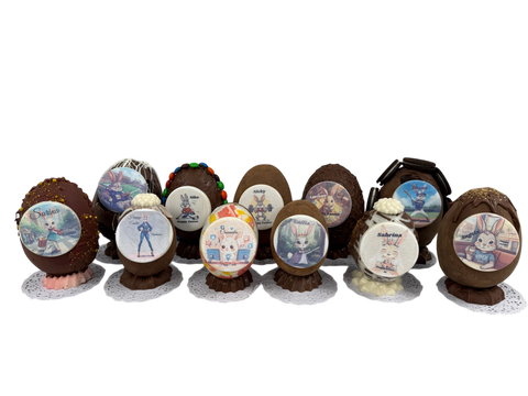 Personalized Filled Eggs