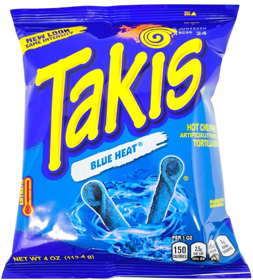 Blue takis deals