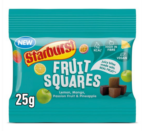 Starburst Fruit Squares - Green
