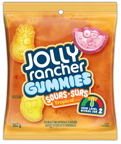 Jolly Rancher Tropical Gummies SOUR