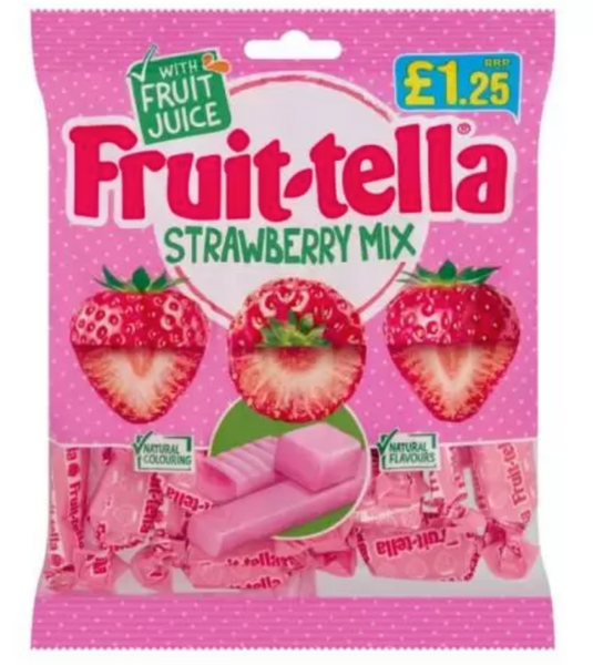 Fruit-tella Strawberry Mix Peg Bag