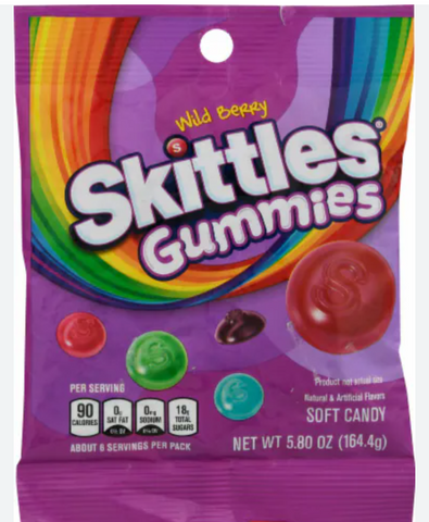 Skittles Gummies Wildberry