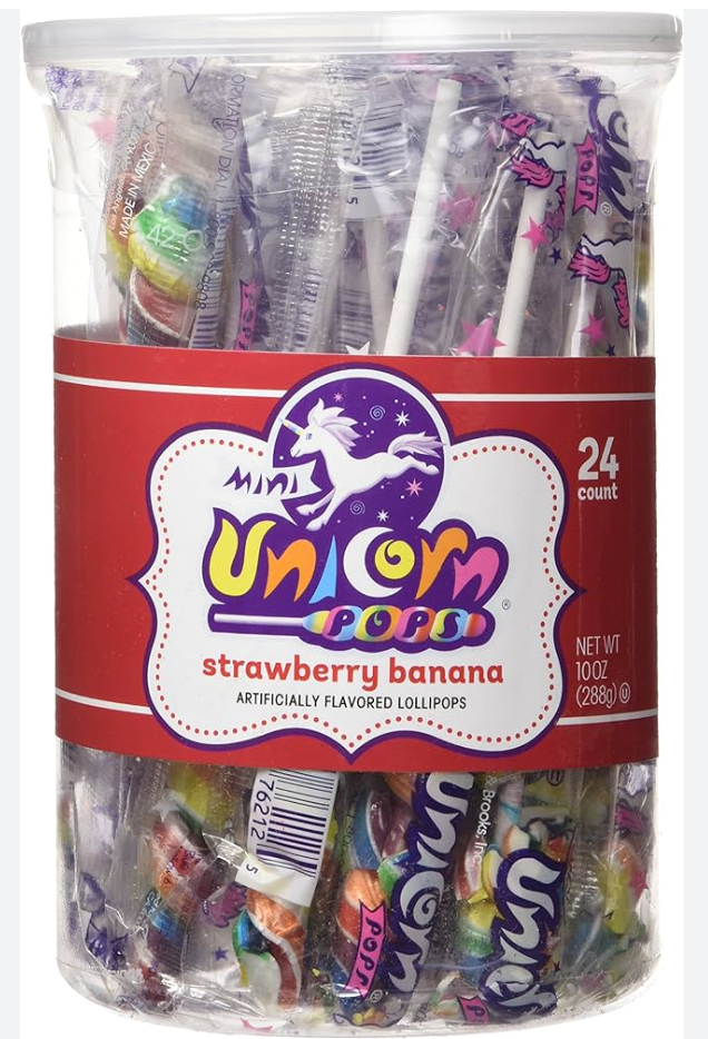 Unicorn Twist Pops Rainbow