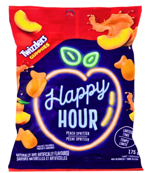 Twizzlers Happy Hour Gummies - PEACH SPRITZER