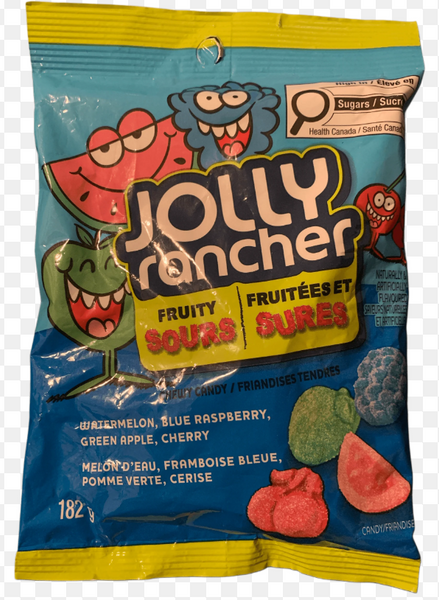 Jolly Rancher Fruity Sours Chewy Candy